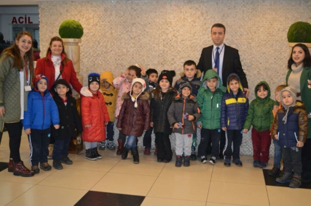 Öğrencilerimiz Özel Magnet Hastanesi'nde Genel Göz, Kulak, Burun...