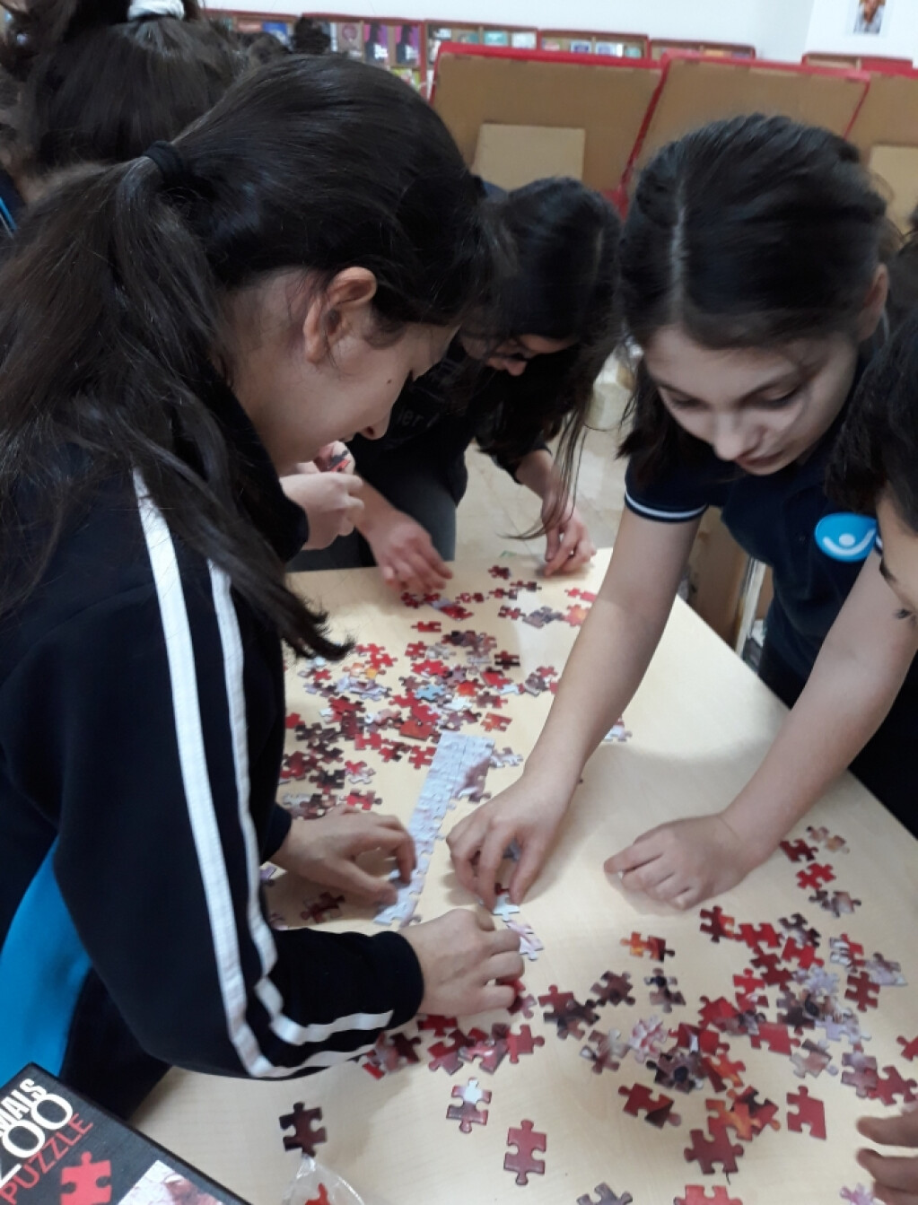 Puzzle Tamamlamada İddialıyız | İstanbul Pendik İlkokulu ve Ortao...